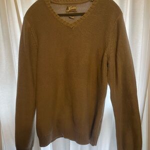 Cozy Grey V-Neck Sweater